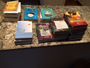 Students are going to love the books donated by Customer Value Partners. 